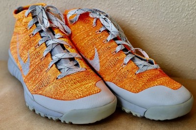 Nike Flynit Trainer Chunka SFB Orange Mens Sz 10