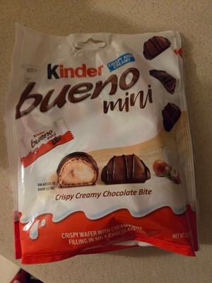 Mini Bueno Chocolate Treat (108g) - Perfect Snack Sized Milk & Hazelnut Delight