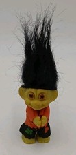 Vintage 90's Troll Doll 5 Frankenstein Halloween Russ 18503