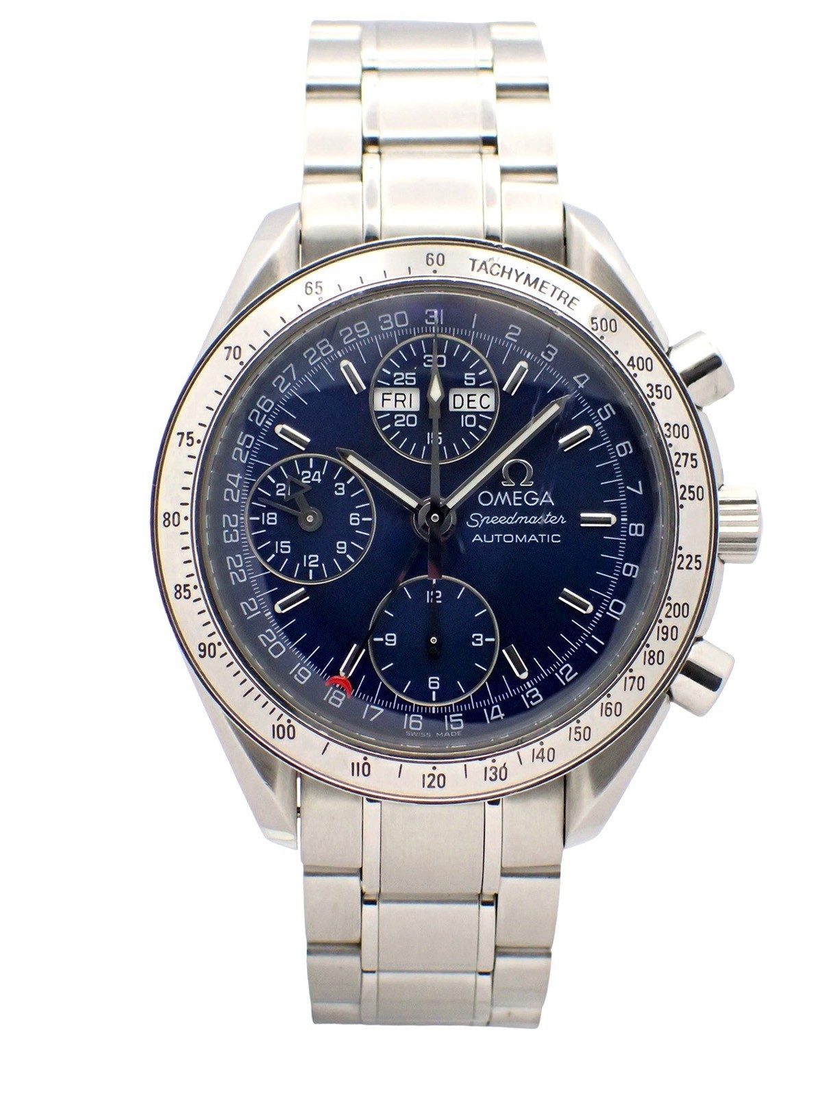OMEGA Speedmaster Chronograph Automatic Triple Calendar Watch 3523.80 w/Box