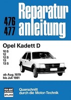 Opel Kadett D (Ab Aug. 1979 Bis Juli 1981) Taschenbuch 148 S. Deutsch 2016