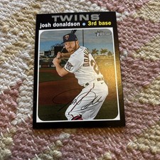 2020 Topps Heritage High Number Variations #503C Josh Donaldson SILVER SSP