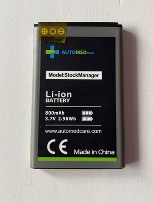 Akku 800mAh 3,7V 2,96Wh (Flacher Li-Ion Akku)