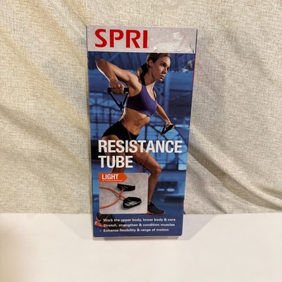 SPRI Resistance Tube Exercise Tube Band Light Up to 20lbs Upper Lower Body NEW