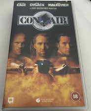 Con Air VHS Nicolas Cage John Cusack Action Theiller 90s Video Tape (1997)
