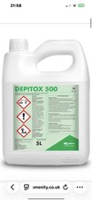 DEPITOX 500 Herbicide 5L SELECTIVE WEED KILLER GREAT AT CONTROLLING RAGWORT- 2ha