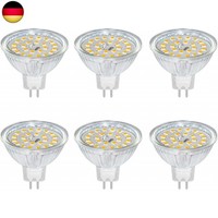Akynite Leuchtmittel GU5.3 12V 5W Led Warmweiß 3000K, 120°, 500LM, GU5.3 35W 5