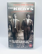 The Krays Video VHS Action Crime Film Movie Cert 18 1991
