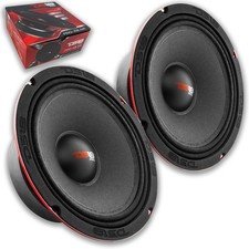 8" 275 Watt RMS 4-Ohm Midrange Car Audio Loudspeaker Pair PRO-X8.4M DS18