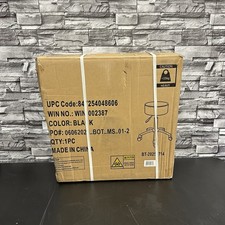 Flash Furniture Medical Ergonomic Stool Black and Chrome