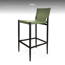 Eisenloft Barhocker Aus Sattelleder, Thekenhocker Im Italienischen