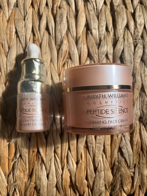 Judith Williams, Peptide Science,  Firming Face Cream und  Power eye concentrate