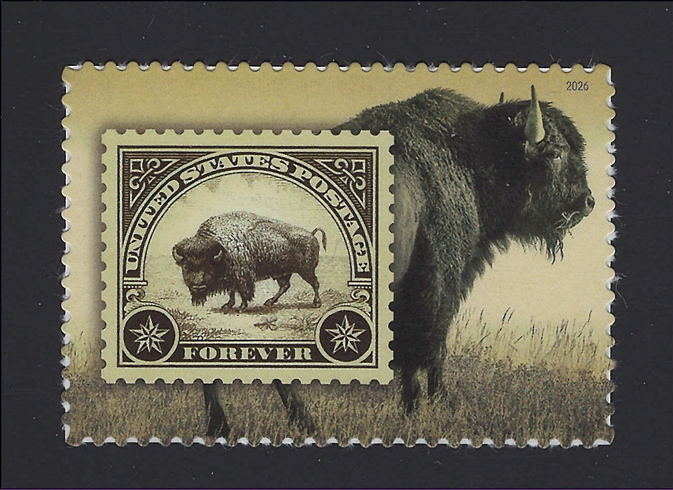 US Scott # 6098 MNH American Bison Single 2026