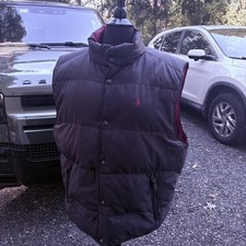 Polo Ralph Lauren Black  Red Reversible Puffer Down Vest