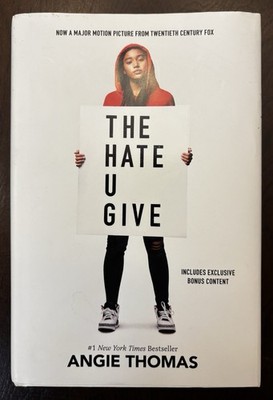 HarperCollins Hate U Give Movie Tie-In Angie Thomas Hardcover 2018 Bonus Content
