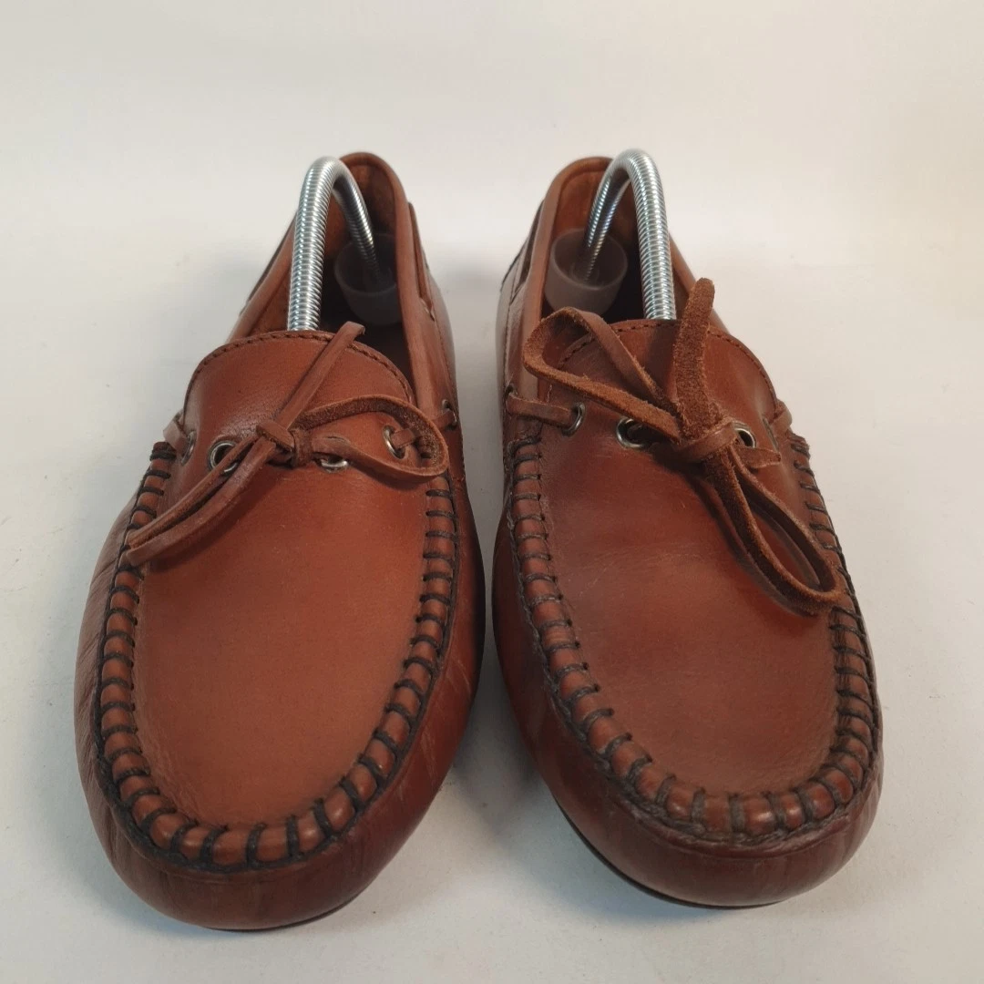 Mocassini Clarks in pelle mocassini scarpe a ponte UK 10.