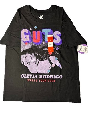 Girls Olivia Rodrigo Guts Album World Tour T-Shirt