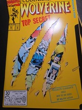 WOLVERINE #50 NEAR MINT UNREAD COPY 1992 Die Cut Cover Codename: Top Secret