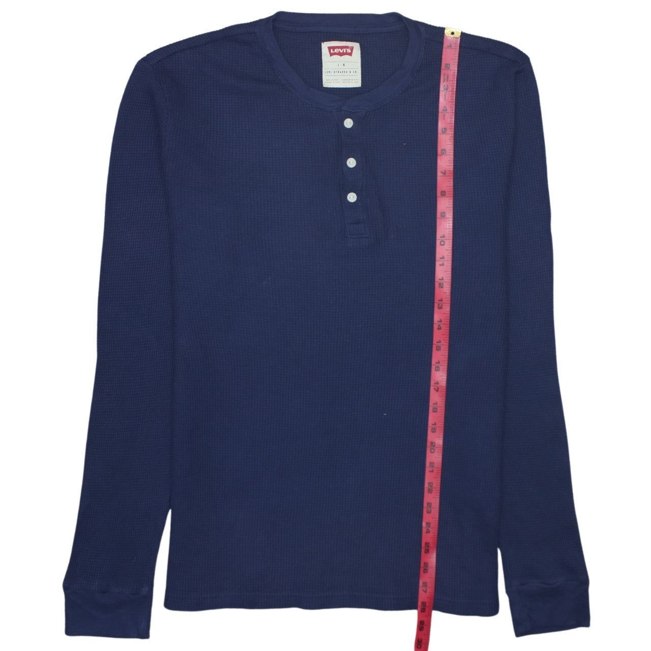 Levi'S Blue Polo Mens L image 6