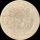 1 oz Praedatum In Mundo Pirate Skull Silver Shield .999 Fine Silver & Capsule