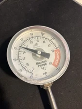 Precision Ille Market Forge Temperature Gauge Willamsport PA Pennsylvania