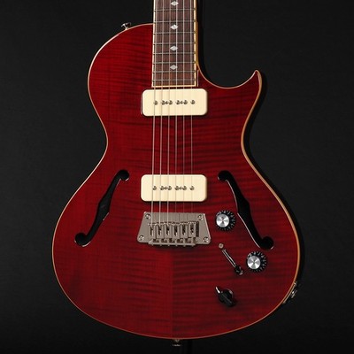 Epiphone Blueshawk Deluxe Weinrot 2016 Mahagoni P-90 VariTone Gebraucht