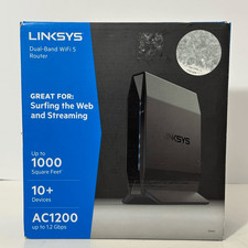 Linksys Dual-Band WiFi 5 Router