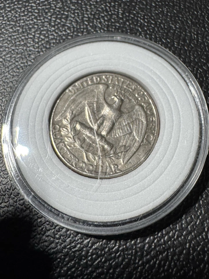 1971 Quarter Mint Mark D Error Coins Double Die Cut And Letter At The Edge - Image 4 of 4