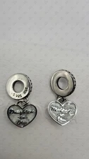 Authentic Pandora Daughter and Mother in Law Split Dangle 799321C01 W/box B35