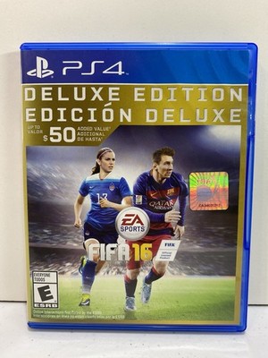 FIFA 16 Deluxe Edition PlayStation 4 Soccer PS4 CIB Tested 
