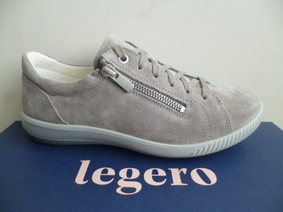 Legero Sneakers Halbschuhe Schnürschuhe Sportschuhe Schuhe Leder grau 001162