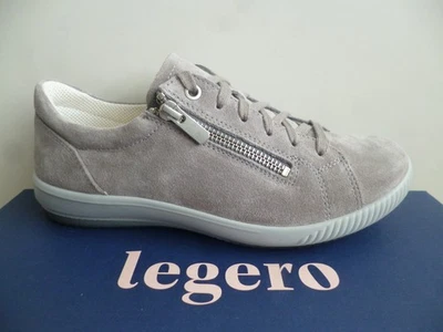 Legero Sneakers Halbschuhe Schnürschuhe Sportschuhe Chaussures Cuir Gris 001162 - Photo 1/4