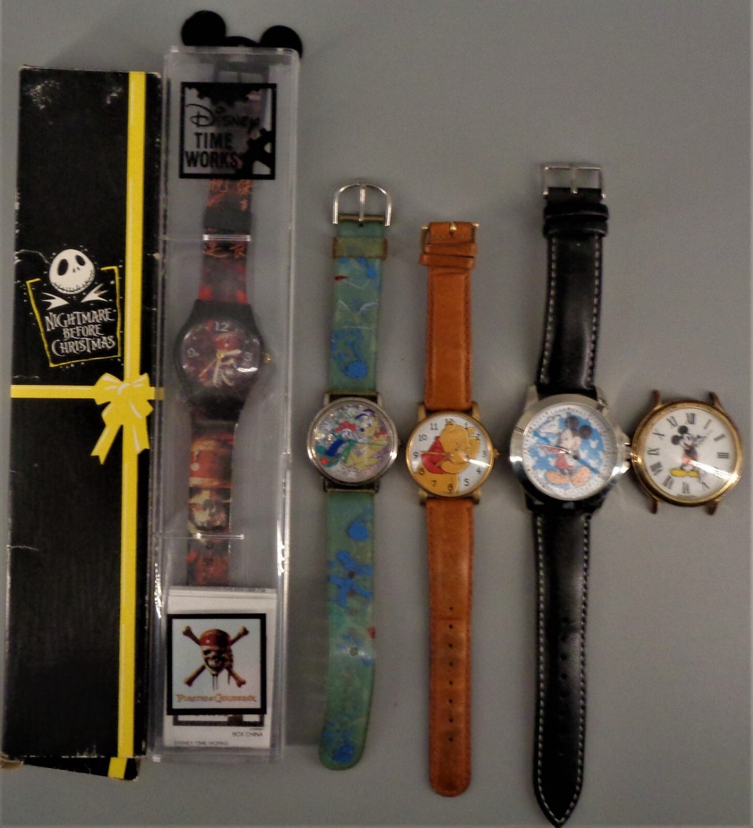 Pluto Orologi Walt Disney Disney Lot Of Six Different Watches