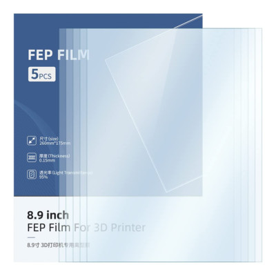 FEP Film for Photon Mono X/X2/X 6K/X 6Ks/M3 Plus, Suitable for 3D Resin Tank fro