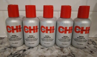  CHI Infra Shampoo - Moisture Therapy Shampoo 2 fl oz - 5 Pack