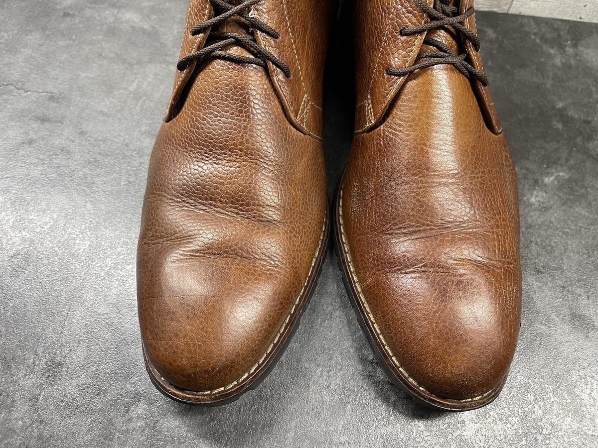 Cole Haan Winslow Chukka Boots with Nike Air, Size 11, Pebbled Brown Leather Cole Haan Air Chukka Boots Men 11M Winslow Shoes Brown  main image 4