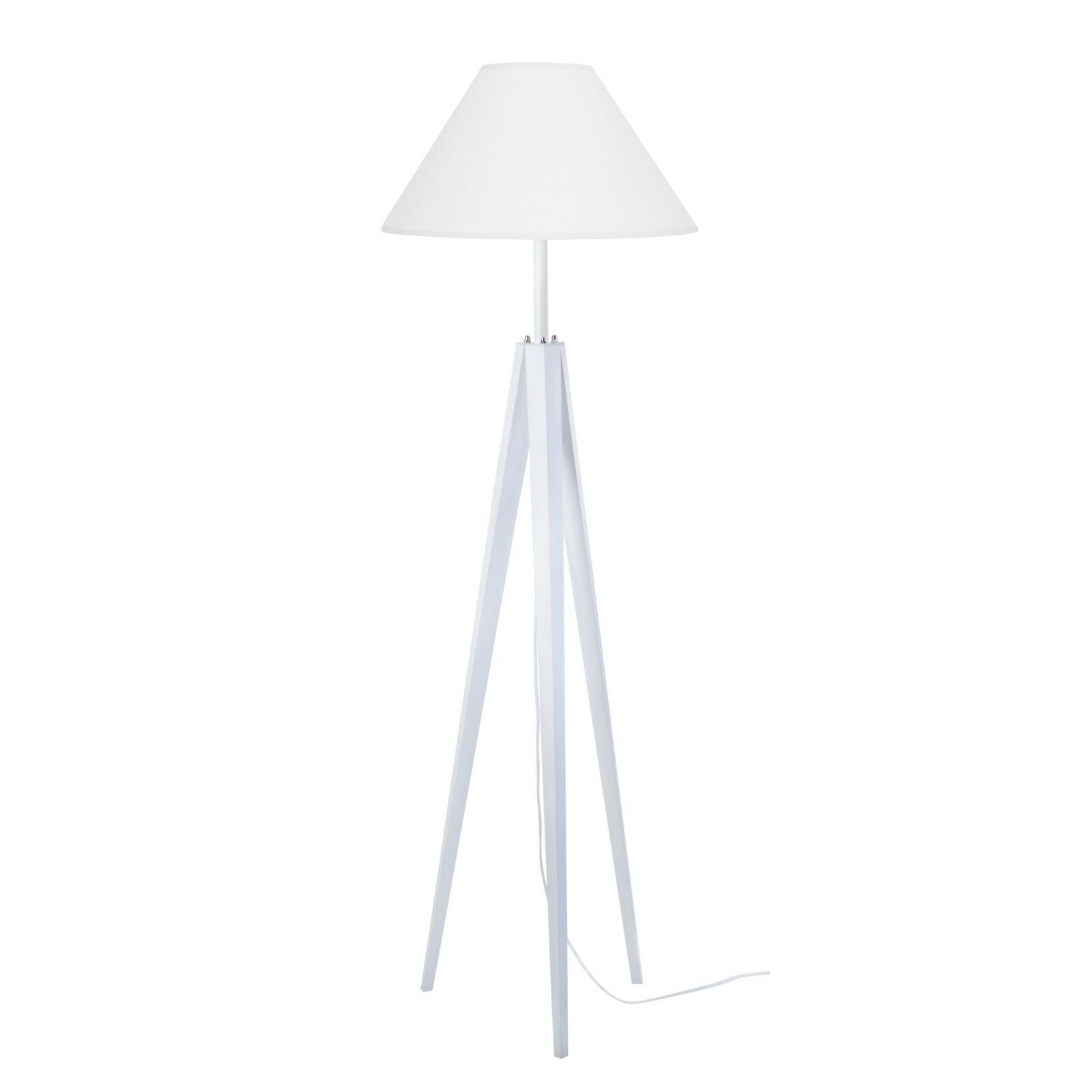 Trépied de lampadaire IDUN pour éclairage d'ambiance cosy dans un salon scandinave