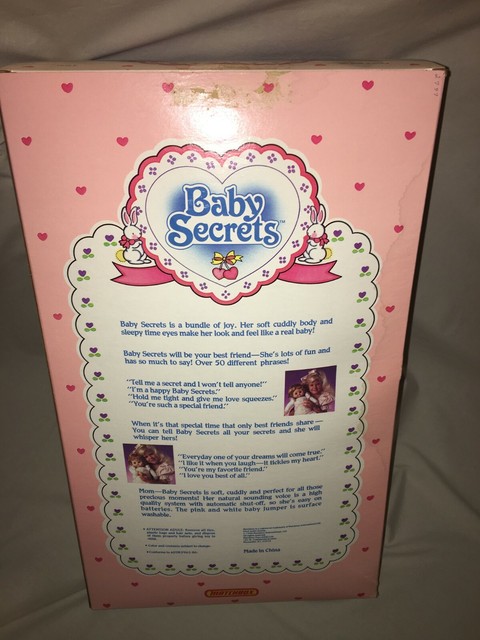 baby secret doll 1988