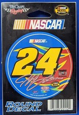 NASCAR Jeff Gordon 24 Round Decal