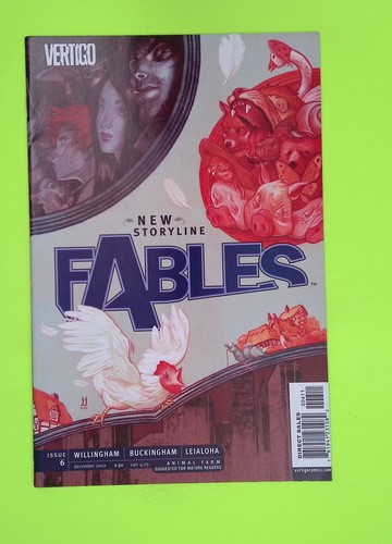 Fables #6 2002 Vertigo Mid Grade Comic Book A25-69