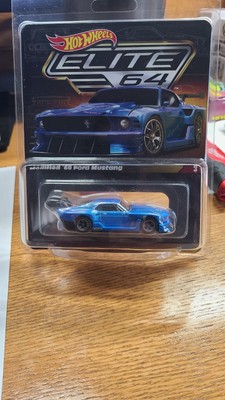 Hot Wheels '69 Modified Mustang Collectors Elite 64 Series w/case HGW13 #3