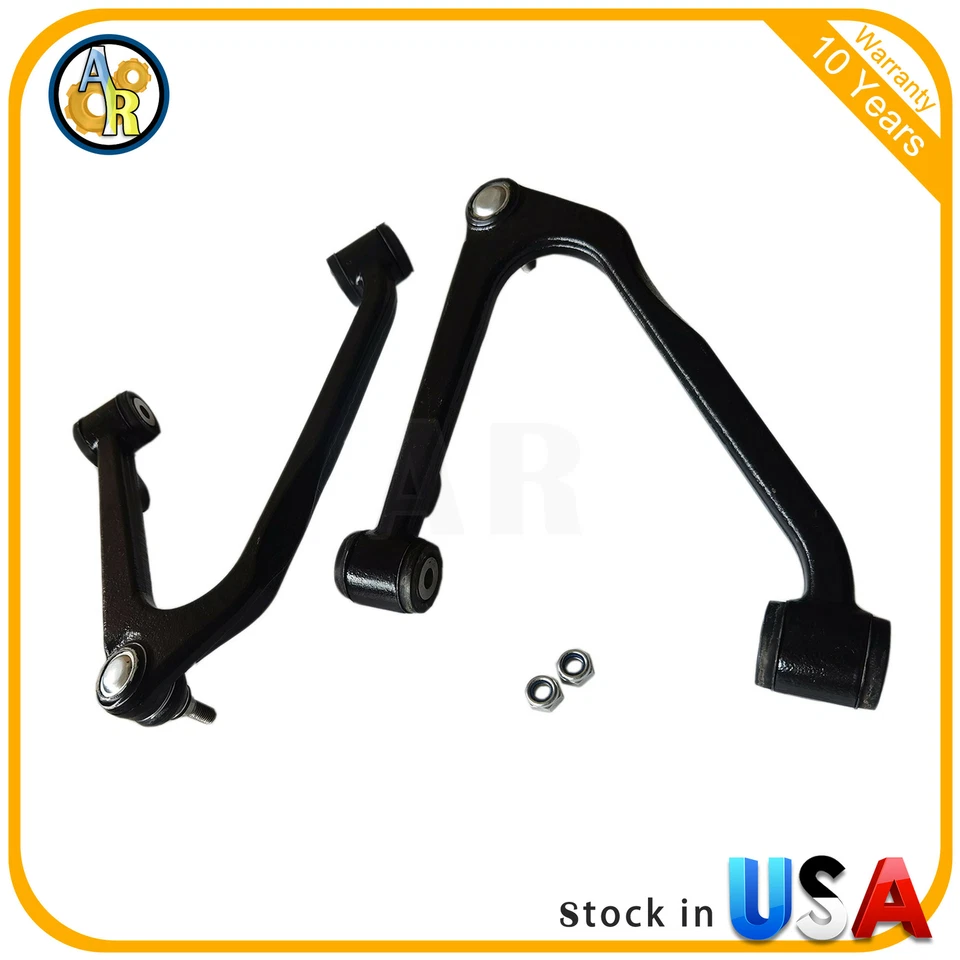 Juego de brazo de control superior delantero izquierdo y derecho para Mercedes-Benz 560SL 1986-1989 Foto 2 de 4