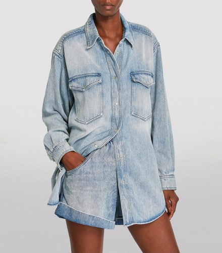 Tania Denim Shirt FR 34 (XS) | eBay