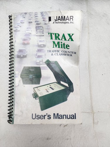Jamar TRAX Mite Traffic Counter & Classifier w/ TRAX 1 & Accessories - 第 13/13 張圖片