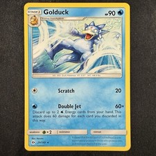 Pokemon TCG Golduck Sun & Moon Base Set 29/149 Regular Non Holo Rare Card