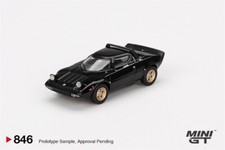 MINI GT 1:64 Lancia Stratos HF Stradale Nero Diecast Model Car