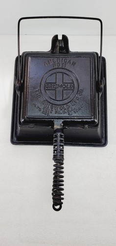 square cast iron waffle maker