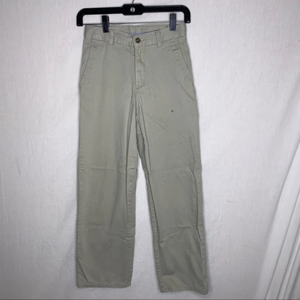 Pantalones CHAPS para niño caqui 14 ajustados Foto 2 de 4