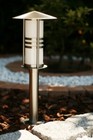 Lampadaire extérieur borne d`éclairage luminaire lampe de jardin en inox 1764