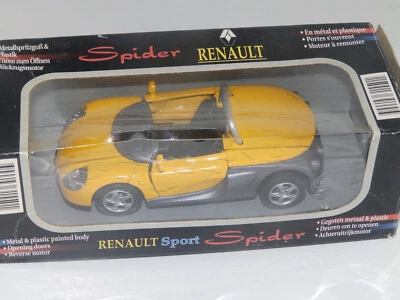 Renault Spider Jaune 1/32 New Ray en boite - Photo 1/4